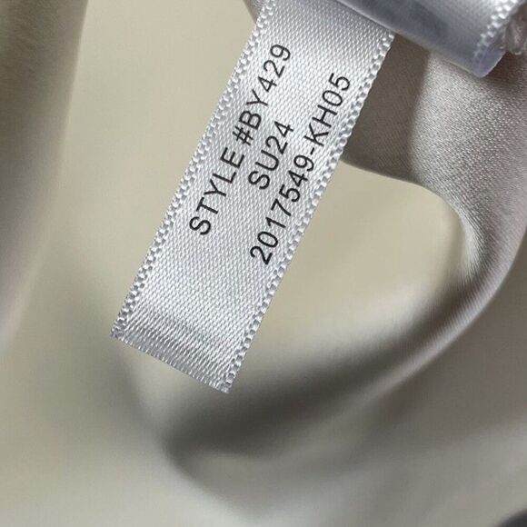 J.CREW Top Women XS Sleeveless Button-Back Shell NEW Ivory BY429 - Picture 11 of 11